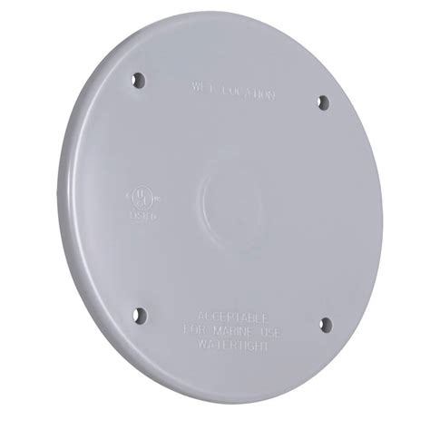 round electrical box covers|electrical outlet round cover plate.